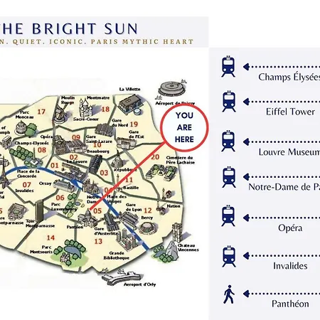 Appartement The White Sun Bright & Calm Latin District